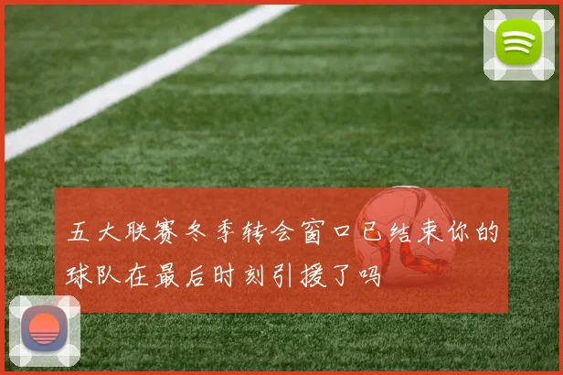 五大联赛冬季转会窗口已结束你的球队在最后时刻引援了吗