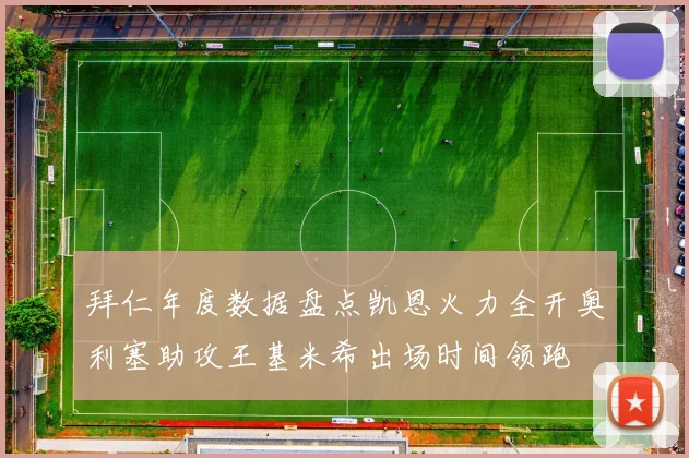 拜仁年度数据盘点凯恩火力全开奥利塞助攻王基米希出场时间领跑